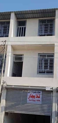 وبركاته محل و مخزنين للإيجار  العنوان شورجة البياع شارع خمسه  للتواصل ...