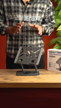 ستاند لابتوب • ستاند ايباد • معدني دوار ٣٦٠