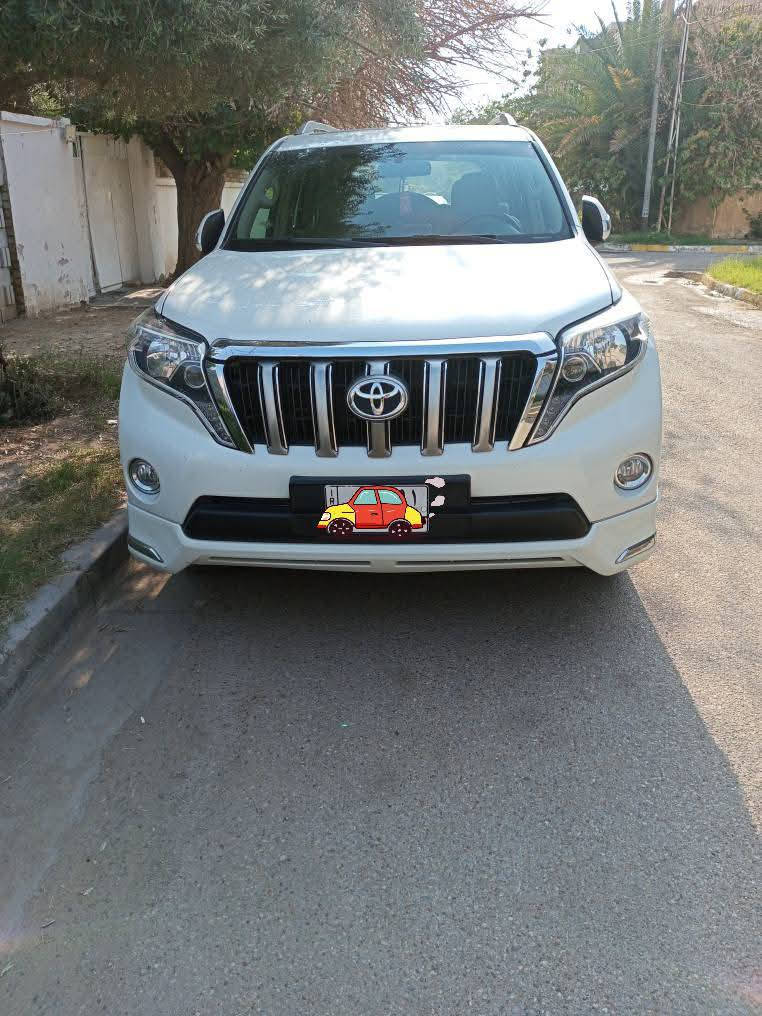 السلام عليكم
برادو 
موديل 2013
كويتي 
محرك 6 سلندر 
دبل تانكي  
رقم بغداد 

مواصفات 
فتحت سقف سلايد 
بصمه ابواب + بصمه تشغيل
كشن جلد 
اشاير بلمري المري شفط 
لد نهاري 
تبريد 3 قطع + تبريد شاشه 
حساس خلفي امامي 

السيارة مكفوله من الصبغ وتبديل وبارد 

شرط كير ومحرك مكفولات حدادية جديده تخم تأير جديد 

السيارة جديده        استخدام شخصي 

مكان السيارة بغداد الكرخ 

***********
