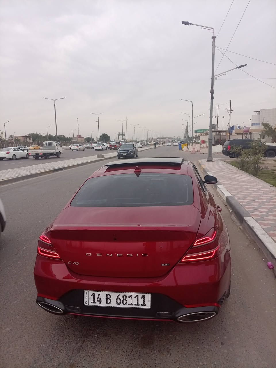 السلام عليكم
جنسز  G70 مديل 2023 فول مواصفات برستيج
رقم بصره شبه المميز محرك 6سلندر 2 تيربو 🚀🚀
المحرك مفتوح
حادثها جاملق امامي وبارد بلباب الرباك طاك فقط والباقي كفاله
العنوان بصره المعقل
***********
السعر 240 ورقه وبيها مجال الشراي
