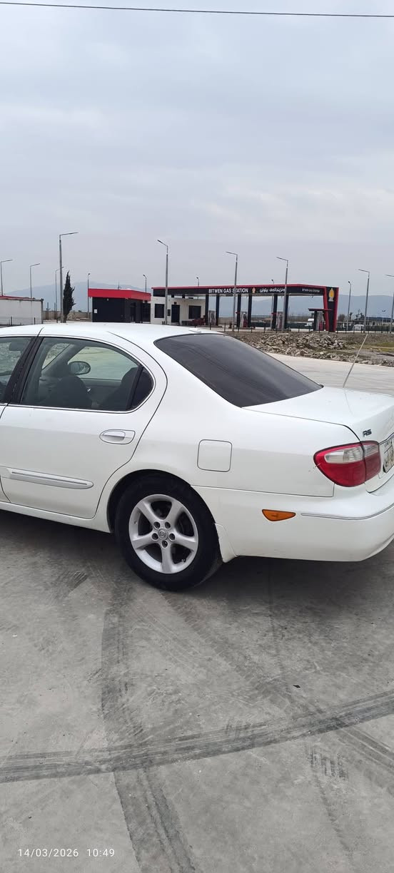 نیسان ماکزیما 2002 تەنها یەک پەڵەی بچوک بۆیاغە شوخت بووەبێ سارد بێ چاڵ و تەعدیل بێ شوخت نمونە لەجوانی ماڵی دۆستە توندو تۆڵە مەکینە 3000هەزارە تازە مەکینەی تەعمیرکراوە  گێڕو مەکیە کارەبایی تەبرید گەرمی هەمووی لەسەر دەقی شەریکە گێڕ عادی ناو ڕەساسی قفڵ مەرکەزی ئاوێنە کارەبایی چوار جام کارەبایی تایەی تازەیە سەنەوی تازە بەسەر چووە تەحویل غرامە هەمووی بەشەرت 68گەڵاو معامەلە ***********==*********** رانية, السليمانية
