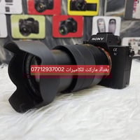 سوني a7S II مع عدسه  24 70 f4    فول فريم   نضافه 90% شترها 16k مع رام...
