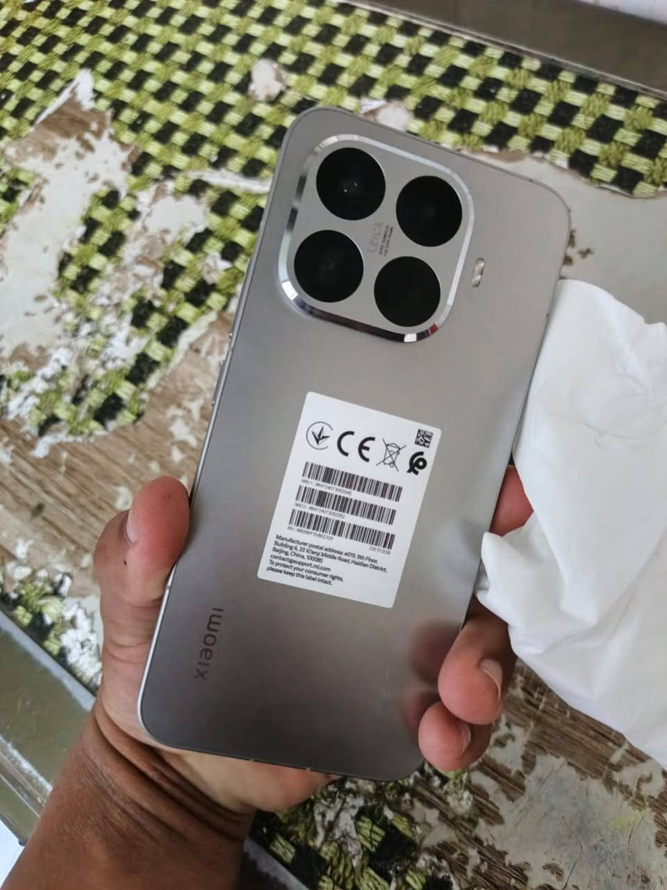 سلام عليكم عدي شامي Xiaomi 15T Proصاله فتره عدي حتاجيت وريد ابيعا جهاز نضيف شخط مابي مشتري
من حديد شاحن 90واط الذاكره 512موحود وتساب هاذ رقم***********
سلام عليكم عدي شامي Xiaomi 15T Proصاله فتره عدي حتاجيت وريد ابيعا جهاز نضيف شخط مابي مشتري
