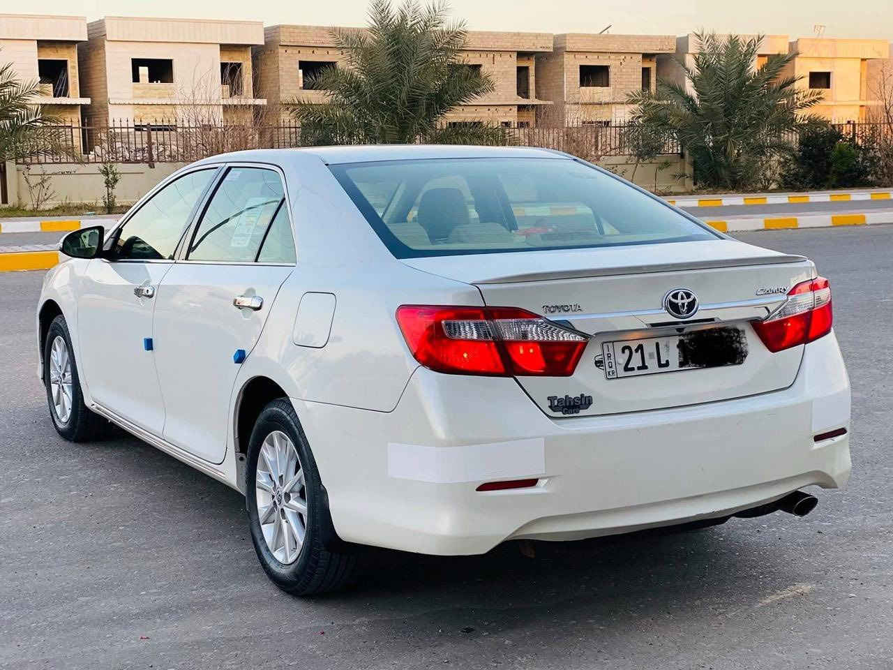 تيوتا كامري              موديل 2013 | خليجي
اللون أبيض
رقم سليمانية دولي (21)
سنوية لغاية 2028
تحويل مباشر
مكفولة كفالة عامة من الصبغ والتبديل والفتح
السونار مرفق ويه المنشور
الفحص وين ما تريد (شرط)
المواصفات:
محرك 4 سلندر 2.5 VVT-i
شرط بلادي مامفتوح
گير شرط 6 نمر
نظام ECO اقتصادي
صاج بلادي
مرايات شفط
إشارة بالمرايا
ايرباكات عدد 6
ويل كب بلادي عدد 5
شاشة أندرويد
شاشة ديجتال
كاميرا خلفية دوّارة
تبريد شاشة
تبريد قطعتين
تبريد مناخين
دوشة جديدة
أرضيات جلد
إنارة LED بالأبواب
تحكم مقود
مفتاح عدد 2
تخم تاير جديد
صدر جديد
تبريد شرط
تدفئة نار
الدواخل نظيفة جداً
السبير بلادي يوكوهاما
متصرف عليها هواي
تجي وتشوف بعينك وانت تحكم
📍 العنوان
الرمادي -   مركز المدينة 
🔴 السعر 💵 155 وبيه مجال بسيط 
📞 الاتصال ***********
#IraqCarsKd #Toyota #Camry #كامري #سيارات_للبيع #سيارات_العراق #سيارات_الرمادي خليجي
