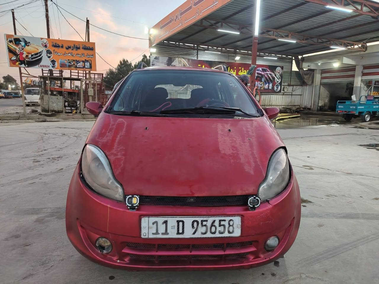 السلام عليكم للبيع او مراوس شيري اي وان مديل١٢ كير اتماتيك محرك مكفول توة مجفت تخم تاير وباتري جديد تبريد يشتغل شاشة رقم الدولي الجديد بغداد وسنوية جديدة  السيارة زينة السعر مناسب ٢٧قفل مو تخابرني اتكلي ٢٥ قفل ٢٧ تحويل نفس ***********
