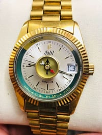 ساعة دليل المسلم ( DALIL) اوتماتيك  سويسري اصلي انتاج الثمانينات  تغلي...