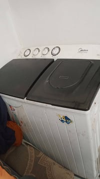 غسالة 14 كيلو • مجفف ما يشتغل • حالتها منيحة