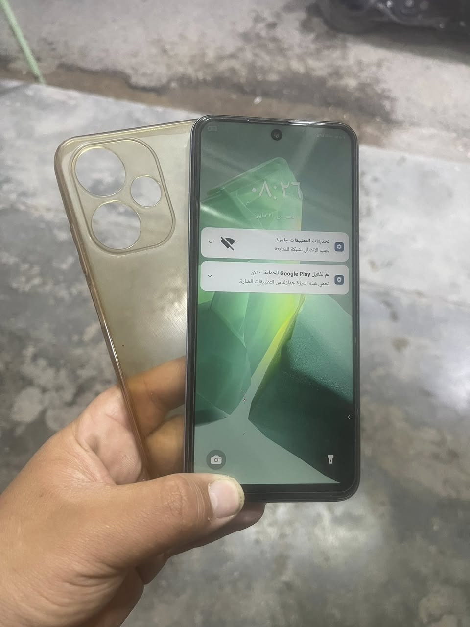 رجاىن اقرى المنشور زين
Infinix Hot 30 Play 

جهاز بلادي ما مفتوح 🔓 

شغال على اخر حبايه 

ذاكره 128

الشاشة6.82 بوصة - 90 هرتز - IPS LCD

الكاميرا16 + 0.3 ميجابكسل   

فول صافيه 

المعالجMediatek Helio G37

البطارية6000 مللي أمبير - 18 واط

المكان الرمادي 

***********
