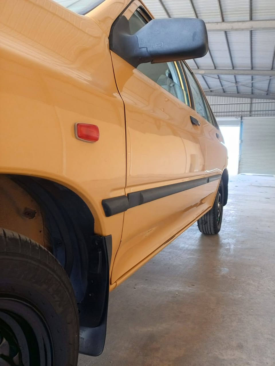 السلام عليكم سايبا للبيع موديل 14بسمي مصفرة هيئة وغرامات رقم انكليزي شرط التحويل مكفولة من ضربة وصبغ وتبديل شواصي مكفولة ابراكيتات مكفولة خياسات مابيهة مكينة كير مكفولات الشراي يتصل مكاني بغداد ***********
