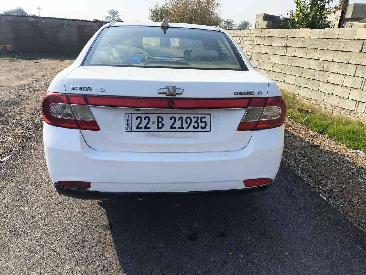 السلام عليكم من رخصة الادمن للبيع بالقسط مقدمه 40ورقه وبالشهر2ورقه السعر الكلي 60 ورقه
ملاحضه مكان السياره متنقل حالين صلاح الدين قضاء طوز خرماتو 

شوفرليت ابيكا موديل 2009 رقم اربيل الجديد بسمي هزه جديده گير محرك شرط صبغ احزام اثر ضربه بجم للستفسار اكثر اتصال 

*********** 

0782 834 2415   الارقام بيهن واتساب
