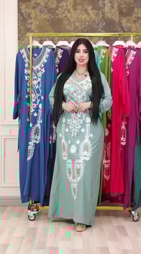 دشداشة نسائي • كشمير مصري • فري سايز ٣XL