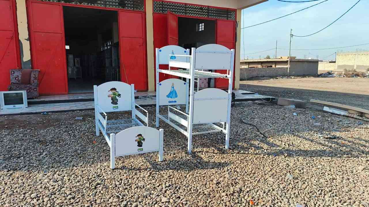 متوفر الان في مجمع الربيع للأثاث المنزلي". 
اهلا وسهلا بكم
العنوان واضح ان شاء الله
طريق بغداد صويرة المجمع صاير بالسايد الي رايح عالصويرة
مقابل محطة رضا الصالح الثانية وبالقرب من مطعم هنداس


**إذا كنت صاحب هذا الإعلان وتريد حذفه لأي سبب، رجاءا أرسل رسالة إلى الدعم الفني**