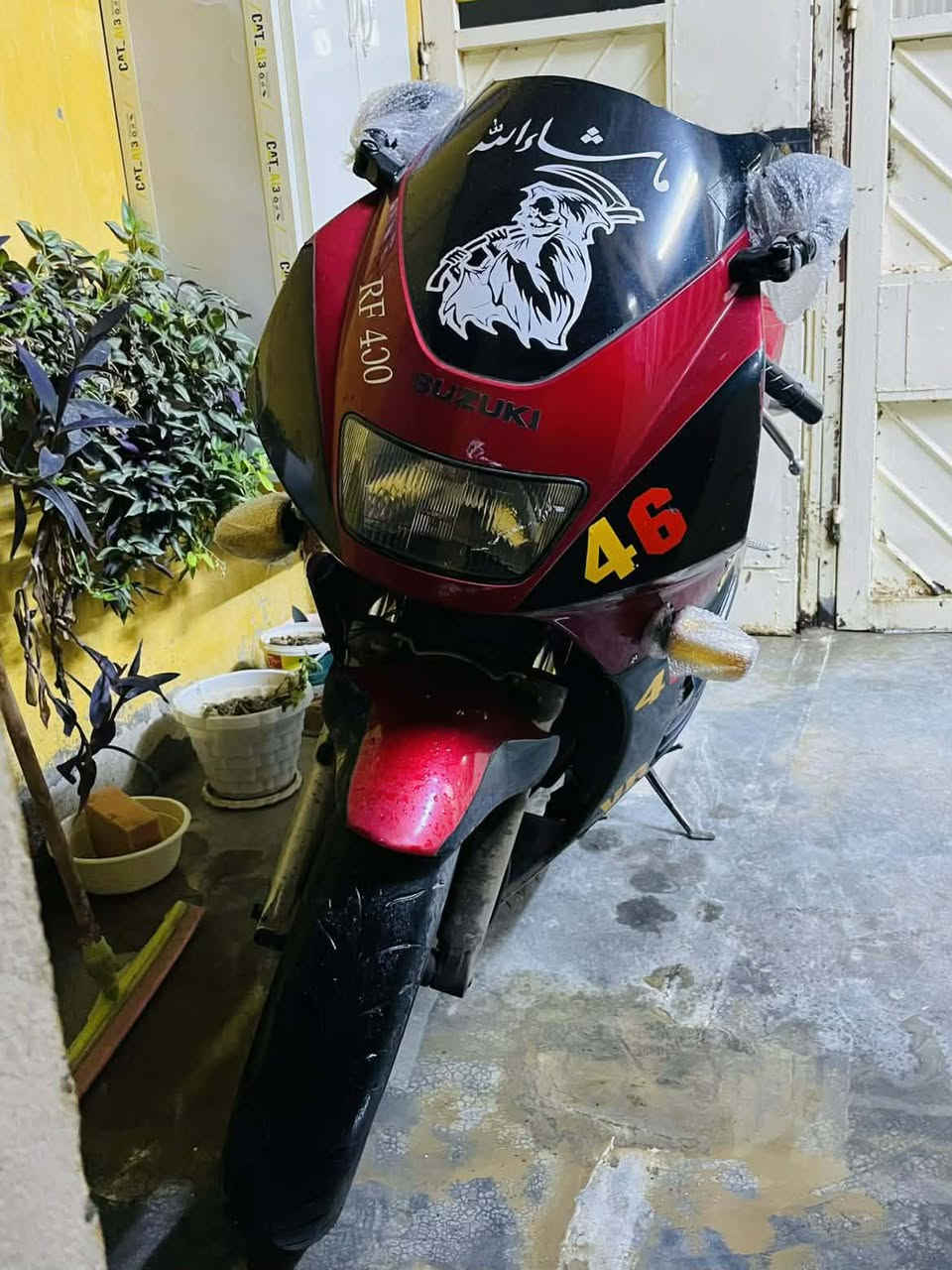 سڵاوی خوا لەهەموو لایەک
SUZUKI RF 400 
مەکینەی کەپسە کارابایی هەمووی مەزبووتە
ڕۆندانی نیە سەوتی تیانیە سەرف ناکات 
مەزبووت یەک سلف ئیشەکات بێسەرئێشە 
بەشەرتی هەمووشتێ نرخیشی 13گەڵا 
شوێن دەربەندیخان بەس تخوا ئەگەر موشتەری نی سەرمان مەئێشێنە
هیمن نیە ئەوەخاوەنیەتی👈 Alan Adnan  
لەسەر ئیزنی ئەدمین ❤


**إذا كنت صاحب هذا الإعلان وتريد حذفه لأي سبب، رجاءا أرسل رسالة إلى الدعم الفني**