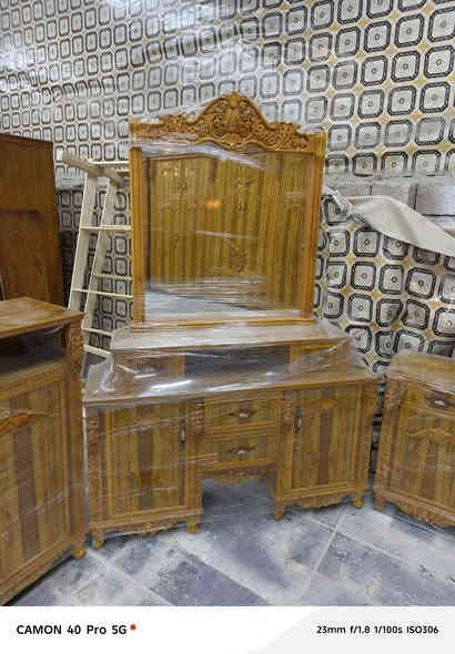 غرفه نوم شغل عراقي صاج ٥ملم دنكه زان سعر مليونين ٣٠٠الف حجز ***********
