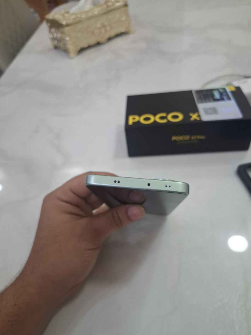 POCO X7 Proذاكراه 256رام 12+12
جهاز بعده جديد غراضه كامله مكاني كربلاء باب بغداد
للبيع سعره 350 او مراوس بريد ماجك 8وفوك كربلاء, العراق


**إذا كنت صاحب هذا الإعلان وتريد حذفه لأي سبب، رجاءا أرسل رسالة إلى الدعم الفني**