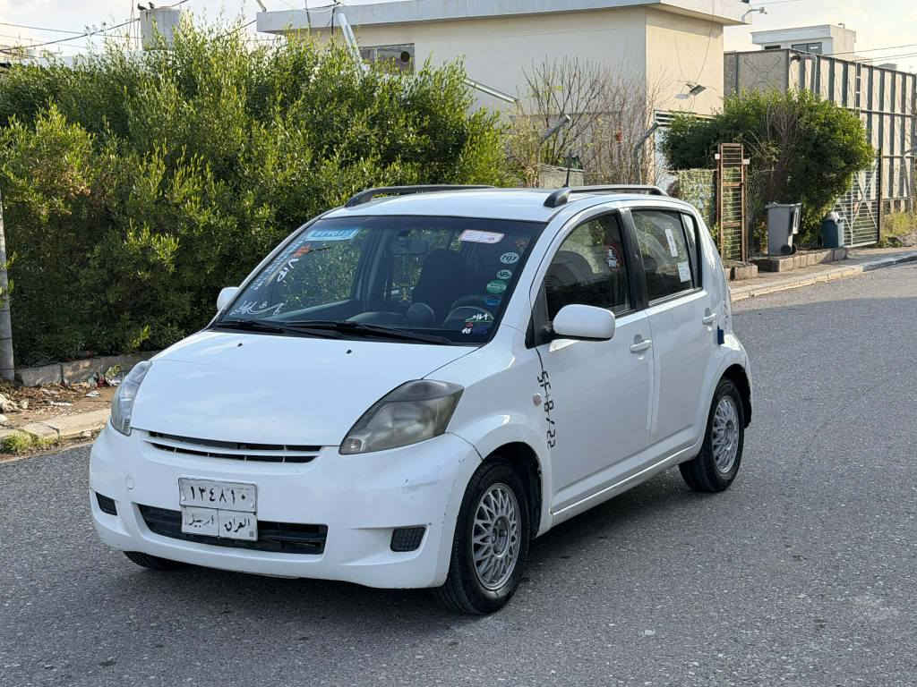 *********** دایهاتسو یابانی مودیل 2005 گێڕ توماتیک چوار جام کارەبا سەیارەکە سبوغ عامە گێڕ و مەکینە بەشەرت سعری 55 وەرەقە و مەجال شوێن هەولێر بنصلاوه *********** أربيل, العراق
