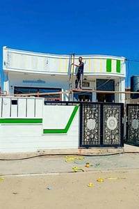 دار للبيع 120متر  دار رقم  العنوان الاسرى قرب جسر رشيد سقف ثنوي وسيرمي...