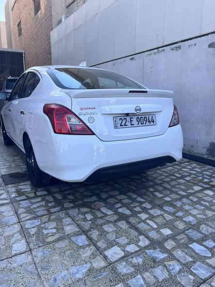 نيسان صني هندي للبيع 
موديل 2024 
مكفولة كفالة عامة من البارد والمعجون والصبغ 
رقم اربيل / هزة وسنوية 2026 
المواصفات المعروفة للهندي 
تحويل مباشر السيارة باسمي 
*********** 

السعر / 128 وبي مجال
