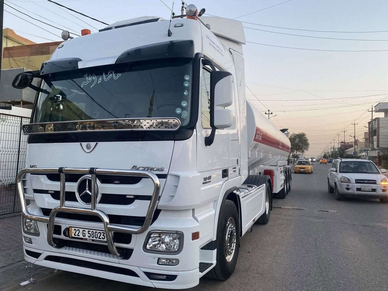 سلام عليكم  من رخسة ادمين 
اکتروز للبیع  صهريج 
مودیل2013
تنكي حازم 2025
حجم1848
رقم اربيل جديد  سنوية بسمي 
ماشي 650 حقيقي 
طونج جبيس
ظخم تایرات  جدید   
فول موصفات رتايدر  سلاجة كاميرة دبل منامي   
رقم موبایل
 ***********
