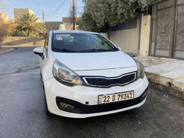 من رخصت الادمان 
كيا ريو منغولي موديل13  محرك 16 بدون صبغ 
كير ومحرك شرط رقم أربيل  
***********
