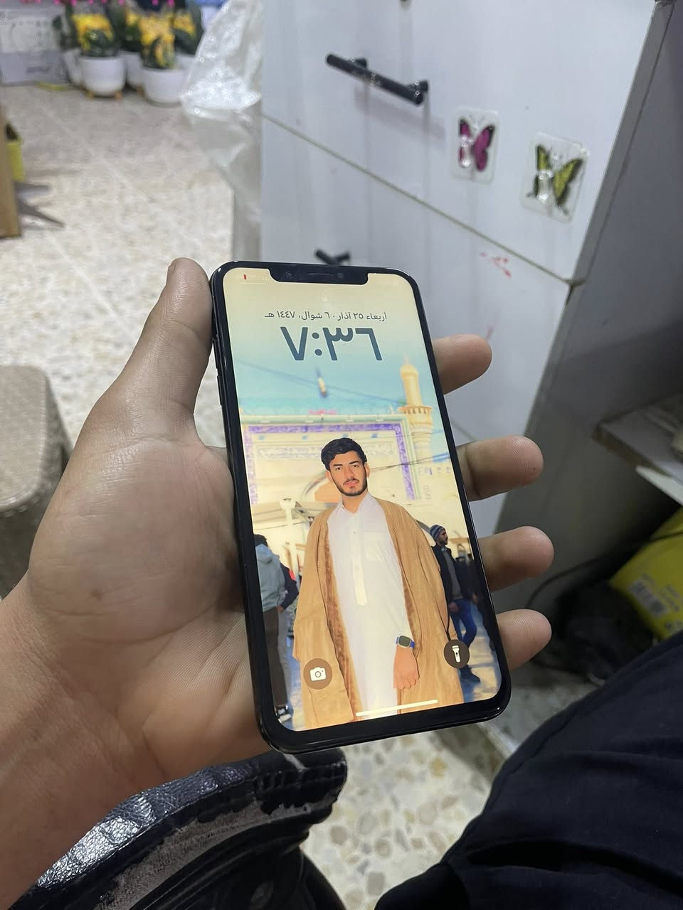 سلام عليكم اكس ماكس 256
بطاريه 100
شاشه مبدله اصليه مفوله 
السعر 165
***********
