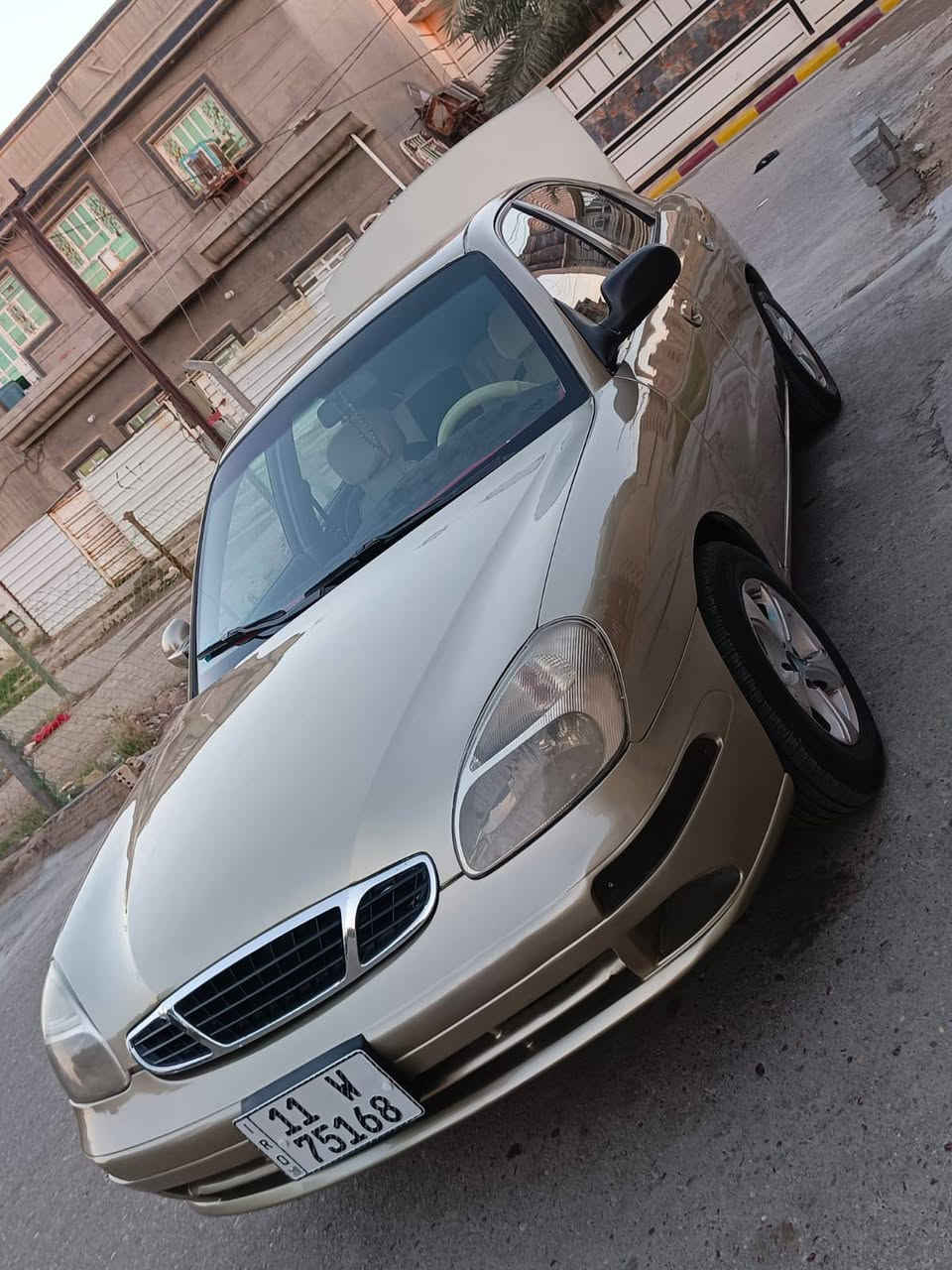 سلام عليكم دايو نوبره موديل 2000 جاهز صبغ جديد تبريد تخم تاير صدر امامي خلفي لسعر 40 اوبيه مجال لعنوان بغداد ابو غريب ***********
