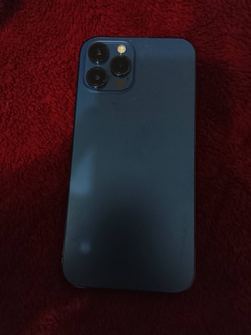 سلام عليكم
ايفون 12 برو ماكس شرق أوسط جهاز مكفول على وضع الشركة ممبدل بي اي شي بطارية 77
السعر 425 وبي مجال بسيط 
مكاني بغداد الشعب ومتوفر توصيل 
***********
