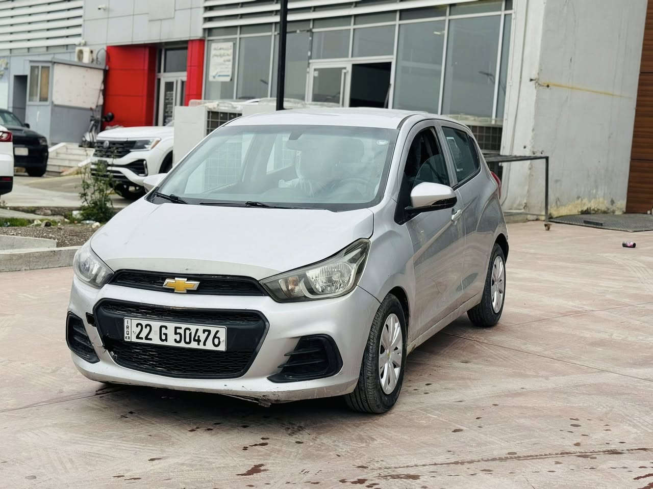 شوفرليت سبارك
موديل ٢٠١٧ خليجي
رقم سنوي. هزه جديد ٢٠٣٠
جاملغ نص باب صبغ بدون دواخل بدون ارباك
سعر ٨٢$ ورقه بي مجال 
عنوان اربيل معرض ابراهيم نامق شيخاني
فايبر واتساب/***********
اسيا/***********
