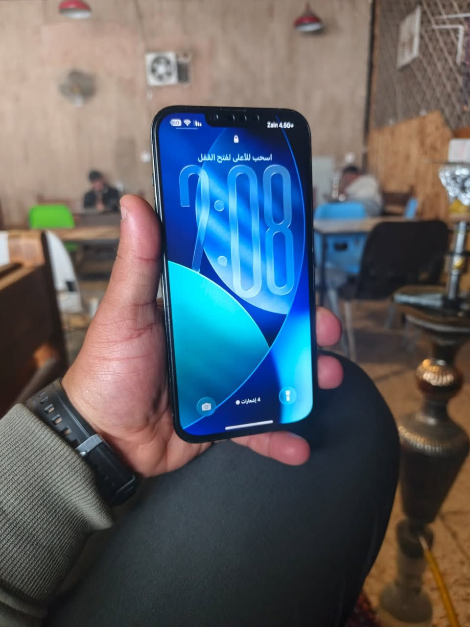 ايفون 13 برو ماكس جهاز نضيف بمعنه الكلمه بطاريه 83 ذاكره 128 جهاز فقط شاشه مبدل مال تفصيخ شرط ضمان يومين الجهاز ***********
