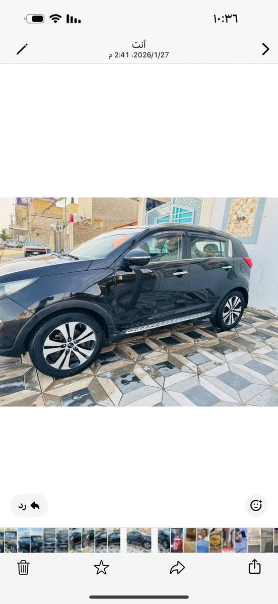 السلام عليكم كيا سبورتج 2011خليجي محرك 2400السياره كفاله عدا بارد بالباب قليل وجراد بالقماره قليل السياره اربيل بسمي انكليزي السياره شاشه كامره تحكم مري شفط ويل كب اشاير مري مكينه كير تبريد كفاله استفسار اكثر ***********
