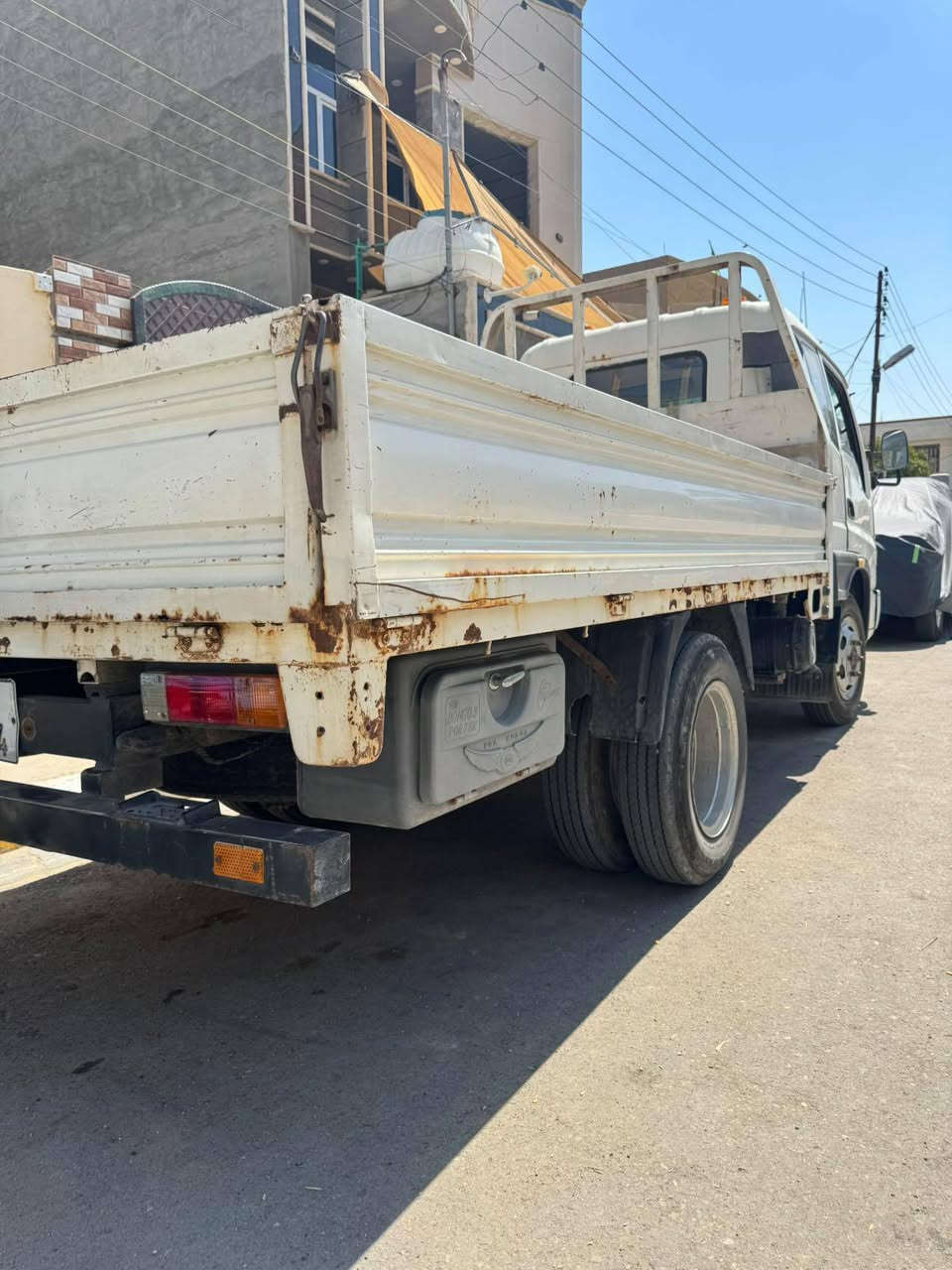 الاسلام عليكم كنتر للبيع سيارة جاهزة محرك كير اكسل.   تخم تاير      تبريد نقص فقط راديتر  قمارة قلاب    كهربائيات كلها شغالة.    حمل 6 طن.   رقم انكليزي سنوية 2030.    تحويل ثاني يوم رقم بغداد.      السعر.   48.    مكاني واسط.  الصويرة.


**إذا كنت صاحب هذا الإعلان وتريد حذفه لأي سبب، رجاءا أرسل رسالة إلى الدعم الفني**