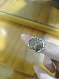 خاتم سلطاني • منقش بداوودي • جزع معطف