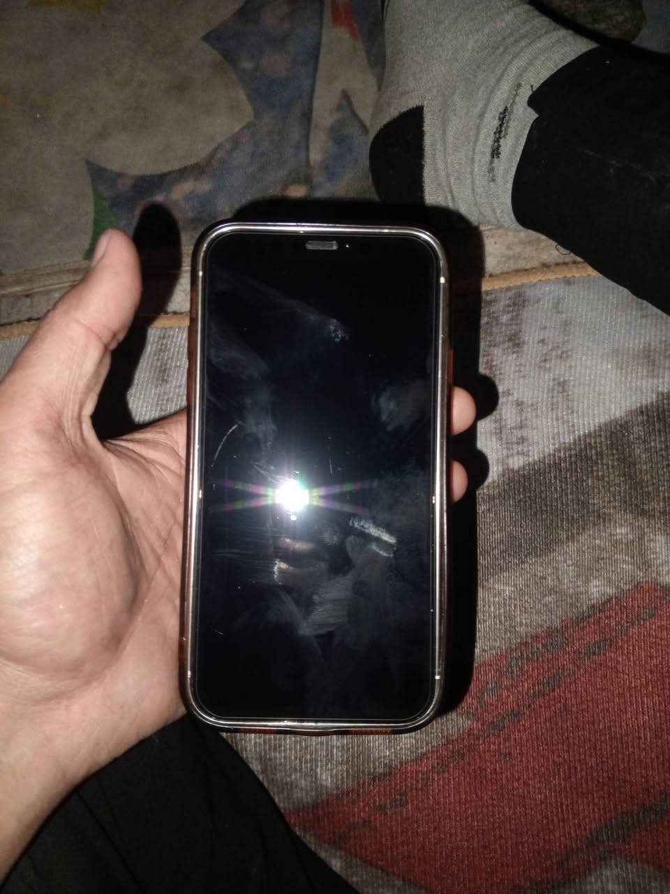 سلام عليكم ايفون اكس ار محور 15 برو جهاز كله عل بلاد ما مبدال بي اي شي بس ضهره مكسور للاستفسار الاتصال على الرقم ***********
