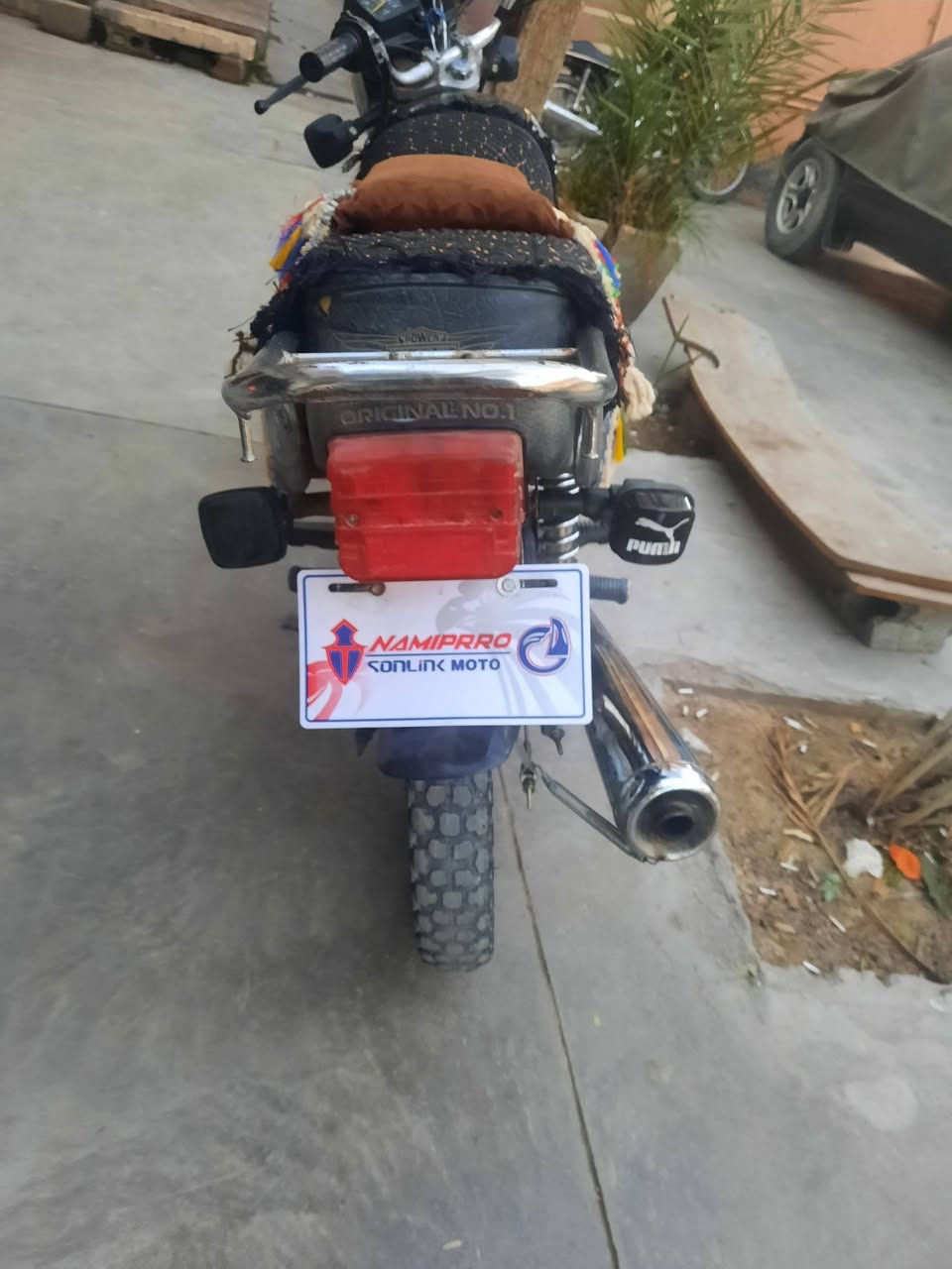 سلام عليكم دراجه ايراني للبيع ٥ كير سلف كهربائيات شغال موديل ١٨ العنوان خانقين الشراي يتصل والمو شراي لايتصل السعر ٣٥٠ قفل ***********
