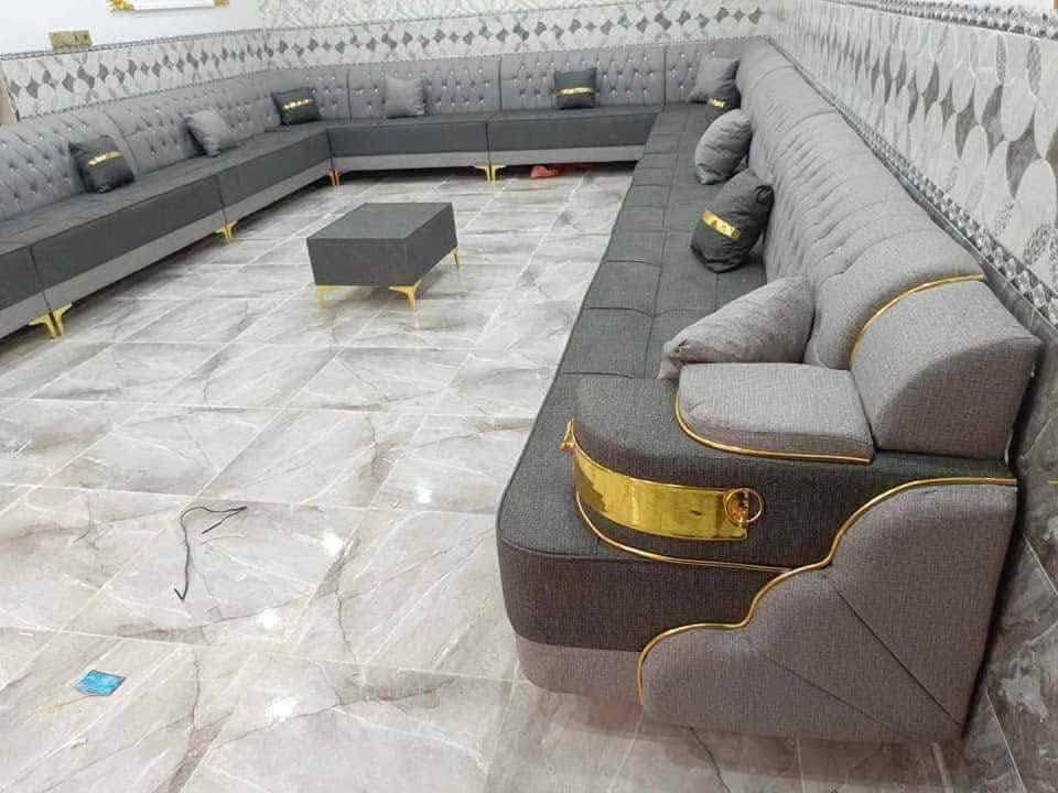 الدقه والامان  كل هذا وبأنسب الاسعار 🥳🥳🥳
ديوان ستندر 10 مقاعد ب 385.مع كوشات عدد 4هديه
 شغل مضبوط مع ضمان سنه  
قماش قديفه جكور 
الهيكل چام روسي
الضهر  مضغوط
المقعد بلوك فقط 
رجل عظم عاج ورده ذهبي


**إذا كنت صاحب هذا الإعلان وتريد حذفه لأي سبب، رجاءا أرسل رسالة إلى الدعم الفني**