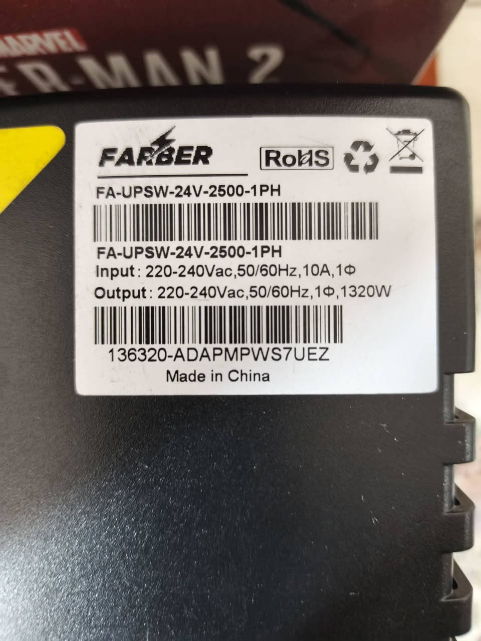 5 فلات  امريكي نسخه سبايدرمان اصلي  اخو الجديد  مهكر نظام التهكير حديث يشغل كل العاب بي 10 العاب 5 وبي  لعبه 4 وياه هارد خارجي واحد تيره(2.m)مع جوستك اصليه سبايدرمان مع  يو بي اس حجمه(2500) وياه قاعده شحن  //مكان بغداد علاوي شارع6
*********** السعر مليون قفله  اللي ما يعجبه المنشور خليه يعبره
