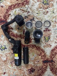 معدات تصوير كاملة • عدسة عين السمكة • عدسة مايكرو