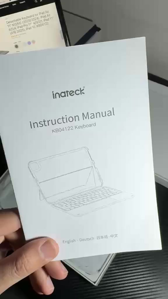 كومبو كفر كيبورد ينفصل ماركة محترمة
يدعم
 ايباد برو 11 / ايباد اير 11 / ايباد 10 /  ايباد 11
السعر 45 مع التوصيل كل العراق


**إذا كنت صاحب هذا الإعلان وتريد حذفه لأي سبب، رجاءا أرسل رسالة إلى الدعم الفني**