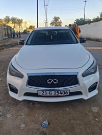 انفنتي فئة Q50 🚀   V6 Twin Turbo 3.0 🚀   اللون ابيض   موديل 2017  المو...