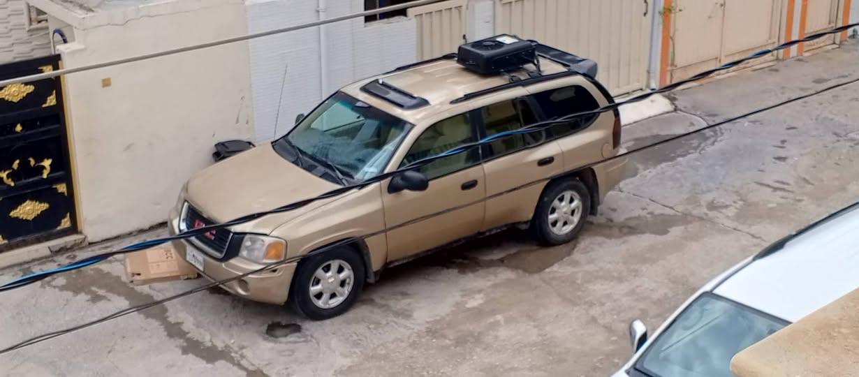 GMC 2004 ئارم پلاستکی سلێمانی ئایپاد ناو زەردئاوێنە کارەبایی ،جام کارەبایی ،  ABS،چوار تایەیی لۆک لۆکی لەژێرە ،بێ دەعم و لێدراو و زەربە  بۆیاخی نیە ،سەدری لۆکە چرکەی تیانیە نرخی 55 گەڵا و مەعامەلە ،لەکەلارم ،بۆ فرۆشتن و گۆڕینەوە بەتەکسی لانسەر   شاینە و مەلیکەی موس و ئۆپترا و تیدا   و سەنی قستەکان *********** كالار, السليمانية
