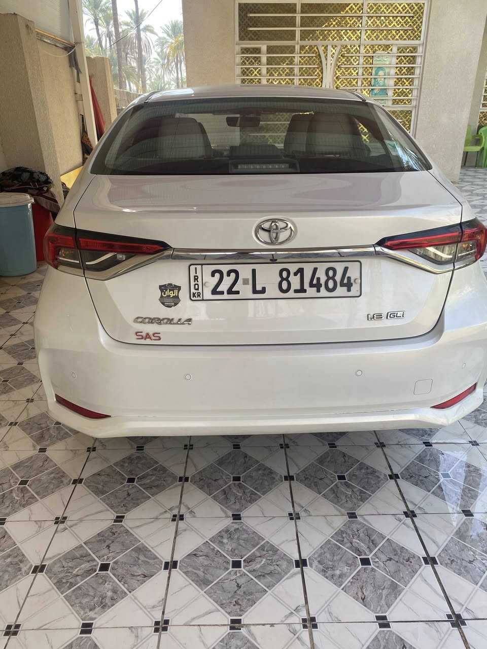 تويوتا كورلا 2024 خليجي
كفاله عامه من كلشي ضمان تويوتا العراق(ساز SAS)
فول موصفات GLI
حجم محرك 1800
نوع وقود بنزين فقط
دخول ذكي بصمه تشغيل وبصمه ابواب
شاشه ديجيتل
حساس امامي خلفي
لايت عدسه
تبريد قطعتين
بك لايت لد
كشاف لايت لد
مراه قابه لطي اشاره بل مري
وضعيات قياده 
مراه داخليه عاكسه
‏سيارة نظيفة جديدة
السعر 185
‏مكان السيارة بابل الحلة
‏الرقم ￼***********
