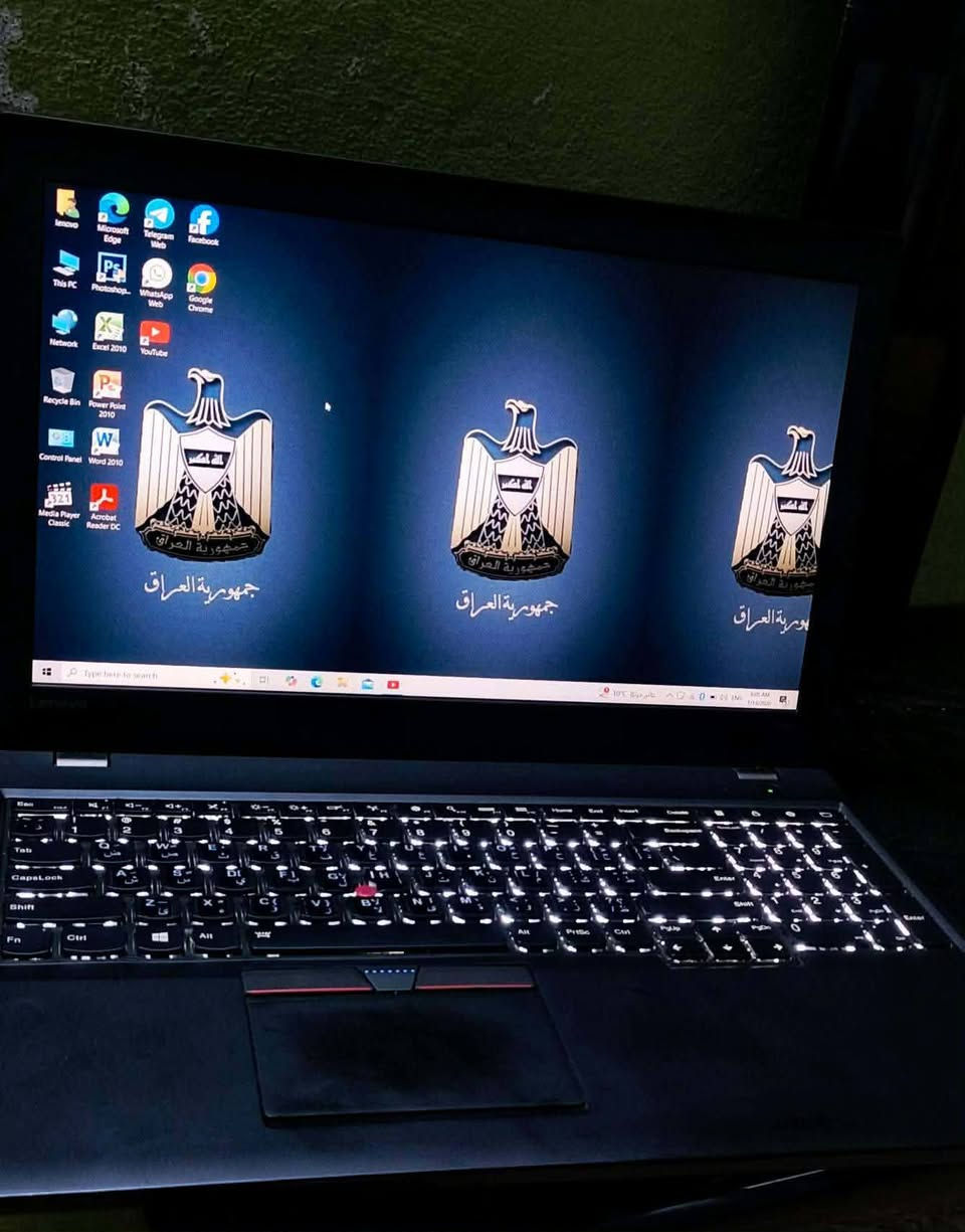 لابتوب لينوفو تينك باد فولل نضافه
المواصفات 
كوراي 5
الجيل السادس6
رام8كيكا قابل للتطوير
هارد256كيكا ssd قابل للتطوير
 البطاريه ممتازه اكثر من ساعه 
كيبورد ضوئي عربي انكليزي
حجم شاشه ممتاز جدأ 
باقي المواصفات بلصوره لابتوب رهيب
ملحقات شاحنه اصليه وجنطه 
السعر 215الف   عندي توصيل
***********
