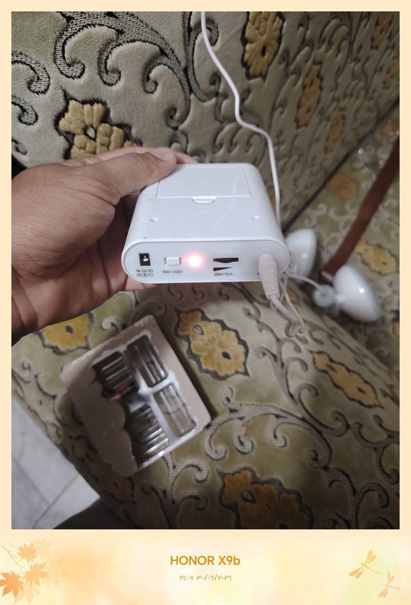 مكبر صوت محمول (Portable Speaker) مخصص لاجهزة (iPod) القديمة سعرة 15,000 الف التواصل على الخاص او واتساب ***********
