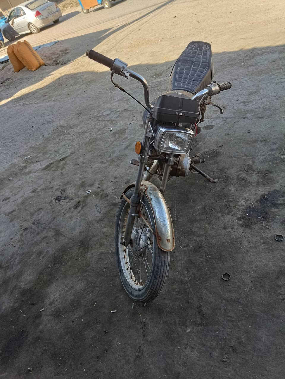 سلام عليكم دراجه اللبيع نضيفه والمكينه نامه أبرو قديم شديت جاملغ خلفي موجود والتانكي انصبغ اسود كلك السعر 160وبيه مجال مكاني حله قضاء القاسم التواصل عله هذه الرقم ***********
