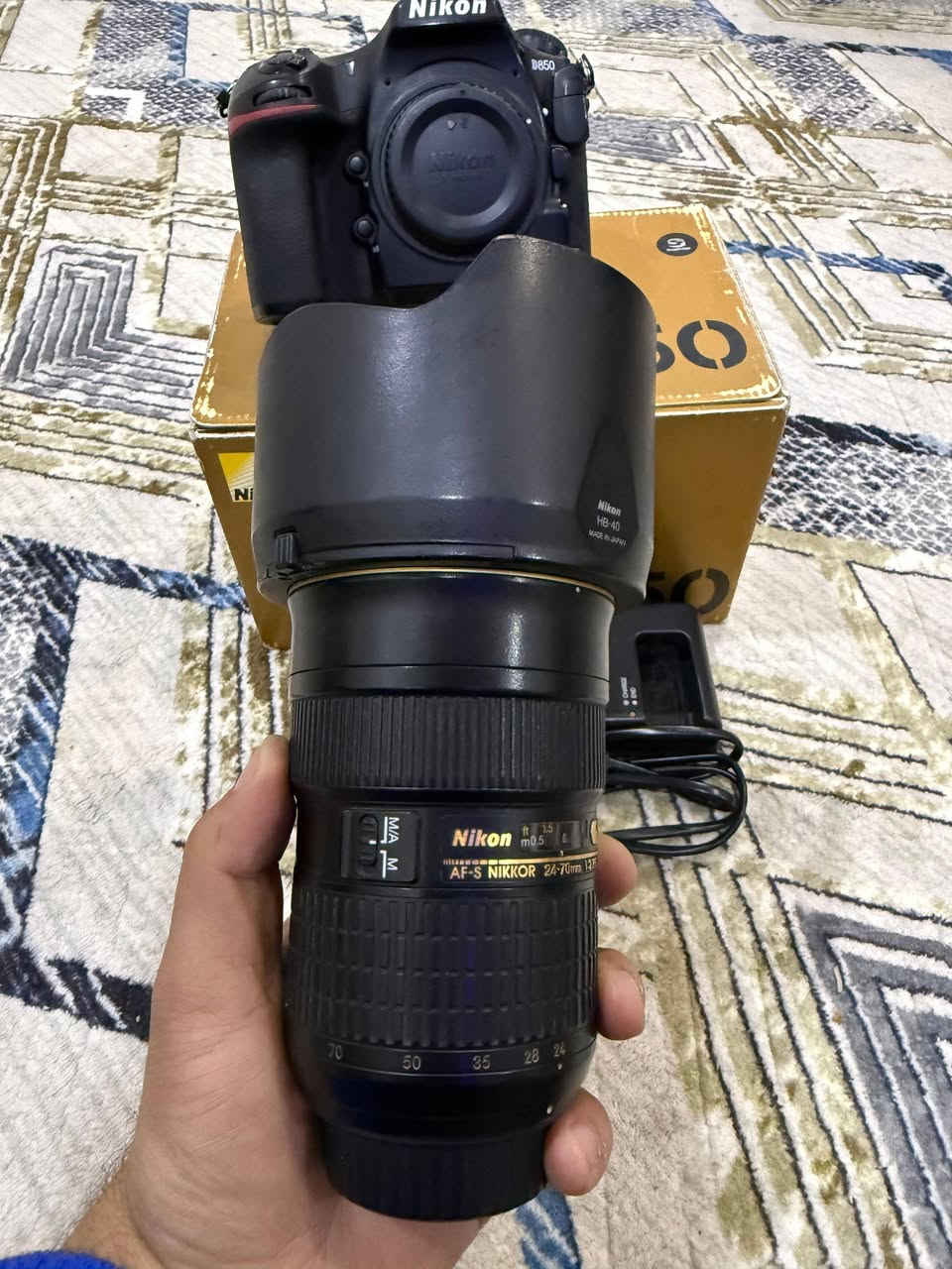 نيكون 850 نظيفه جدا
الشتر 134034

سعر البدي مع العدسه مليون و 950 وبيه مجال

كارتون ملحقاتها الاصليه 
مكاني بابل أو موجود توصيل 
***********
