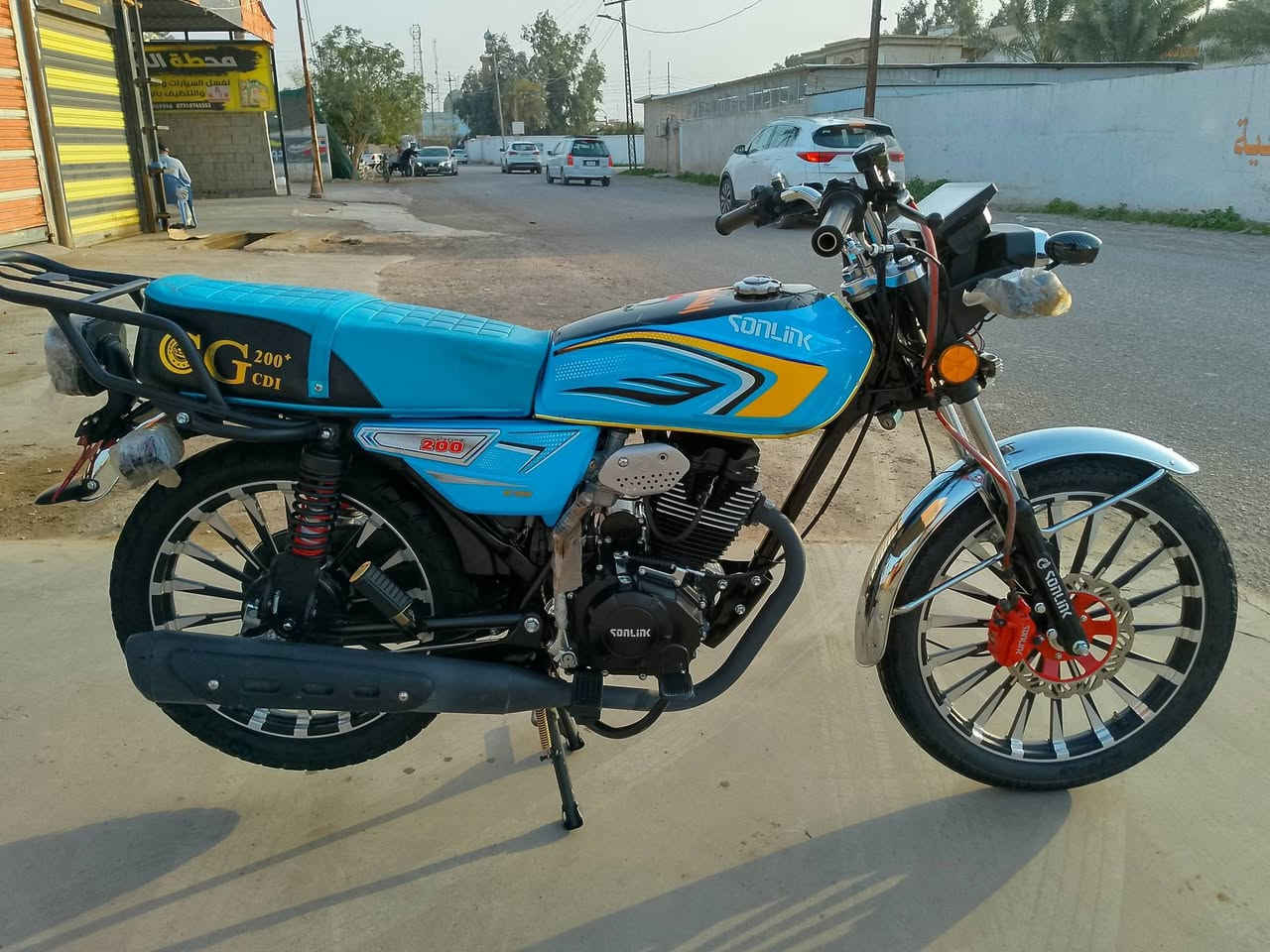 دراجه للبيع موديل 25مكفوله كفاله عامه
صار الها شهر من نزلتها جديده زيرو بعدها 
بكاني ديالى دلي عباس للستفسار***********
سعر800وبيها مجال
