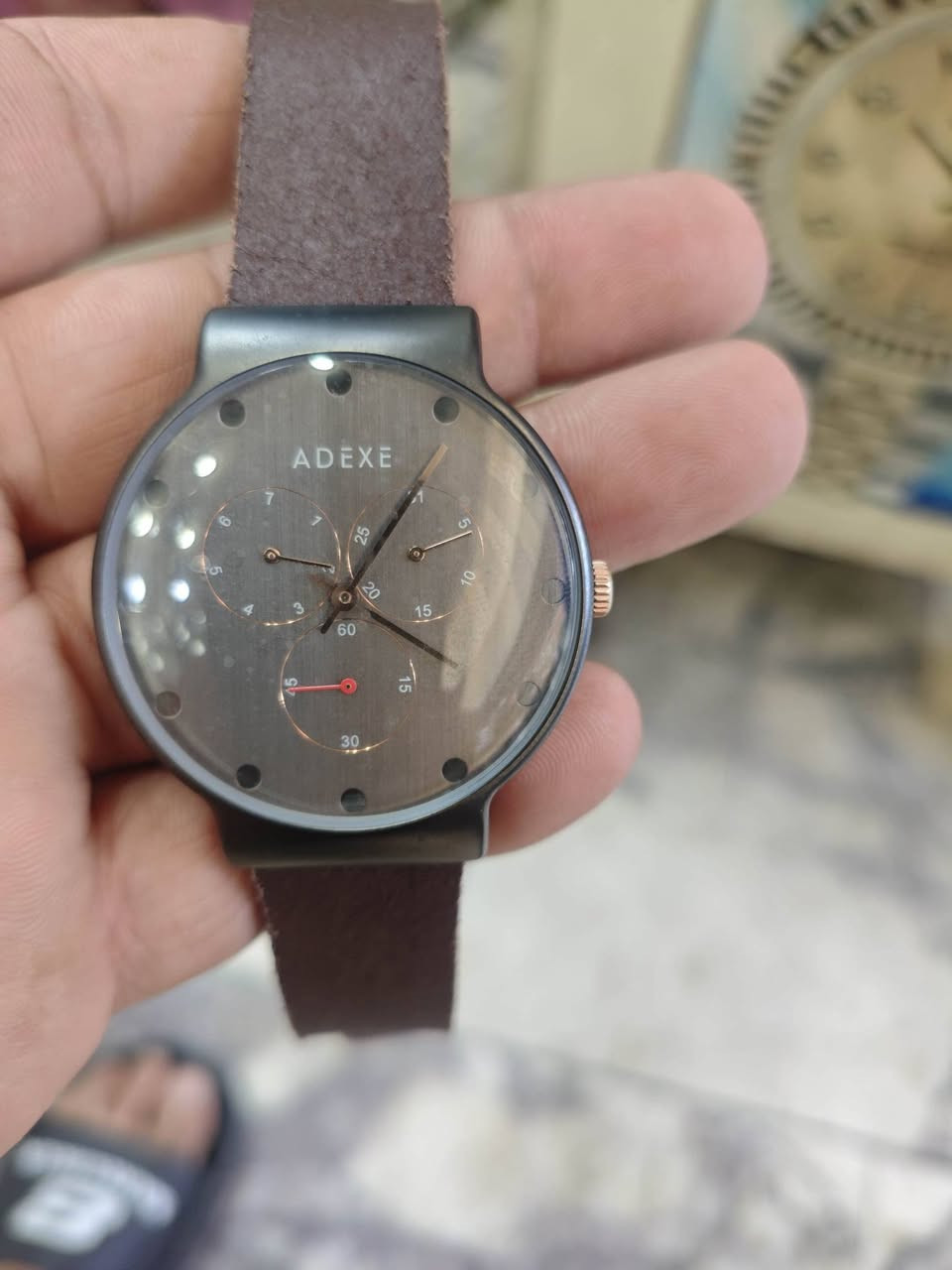 ساعه للبيع ADEXE  اصليه السعر 75 مكاني شعب ***********
