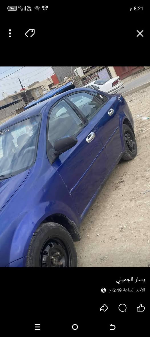 السلام عليكم اوبترا للبيع موديل 2005مصبوغه حزام جماليه مكينه كير خير من الله رقم جديد تخم  تأير السعر 53وبيه مجال مكانه بغداد الحسنيه الراشديه ***********
