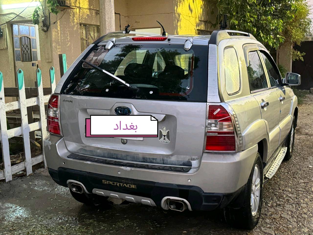 عمي سلام عليكم سيارة سبورتج 2009 سيارة خير من الله

كير مكينة صدر مامي خلفي تبريد شغال مكينة وكير مكفولة

بيهة ضرب جاملق مامي بس ولباقي كفالة رقم بغداد بسمي

ثاني يوم حولك سيارة خير من الله. سعر 125 وبيهة مجال 

للستفسار على رقم ***********