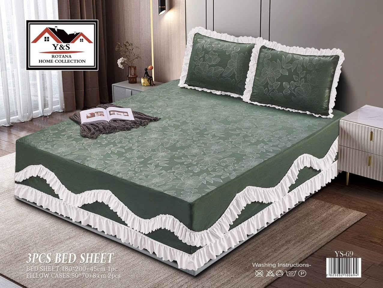 شرشف نفرين قماش صيفي الاصلي مطبع لاستيك اربع جهات نزال ثلاث جهات دبل كشكش مع 2 وجه مخده 
3 قطع 
قياس الشرشف 180*200+45
2 وجه مخده 50*70+8

السعر 15 الف


**إذا كنت صاحب هذا الإعلان وتريد حذفه لأي سبب، رجاءا أرسل رسالة إلى الدعم الفني**